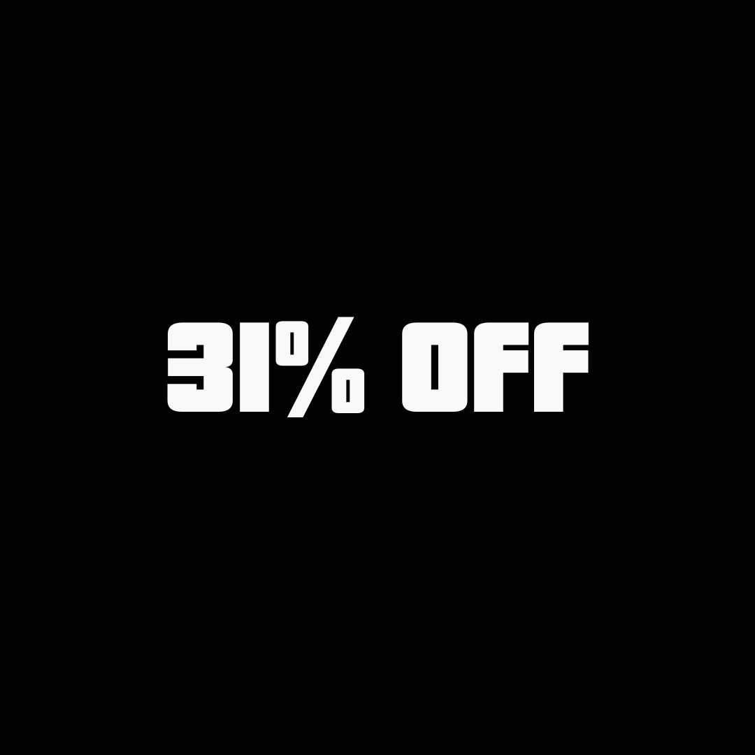 Black Friday 31% off