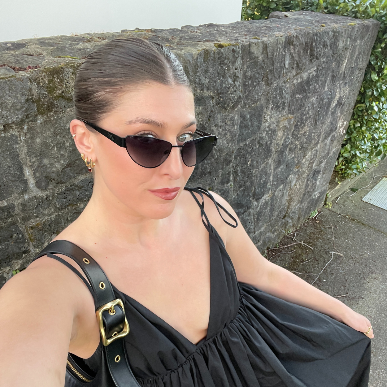 Elle Black Caitlin Crisp x Bored george collab sunglasses
