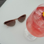 Elle Green Caitlin Crisp x Bored george collab sunglasses