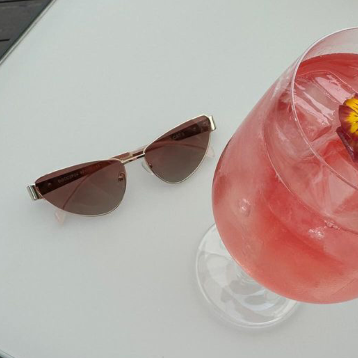 Elle Green Caitlin Crisp x Bored george collab sunglasses