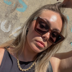 Woman street style wearing brown shimmer square oversized polarised Bored George sunglasses