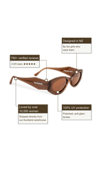 Gigi Mocha | Blue Light Glasses