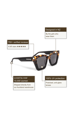 Piper Tort | Polarised Sunglasses
