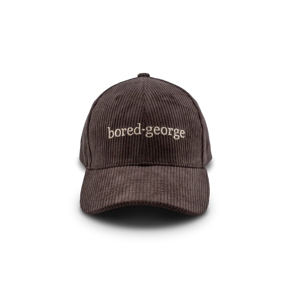BGBROWNCORDCAPBOREDGEORGEFRONT
