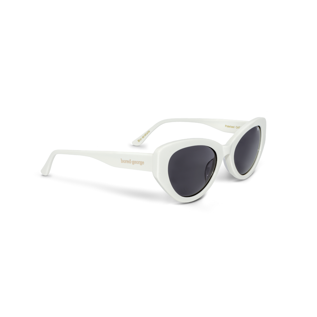 Demi White bored george sunglasses wedding