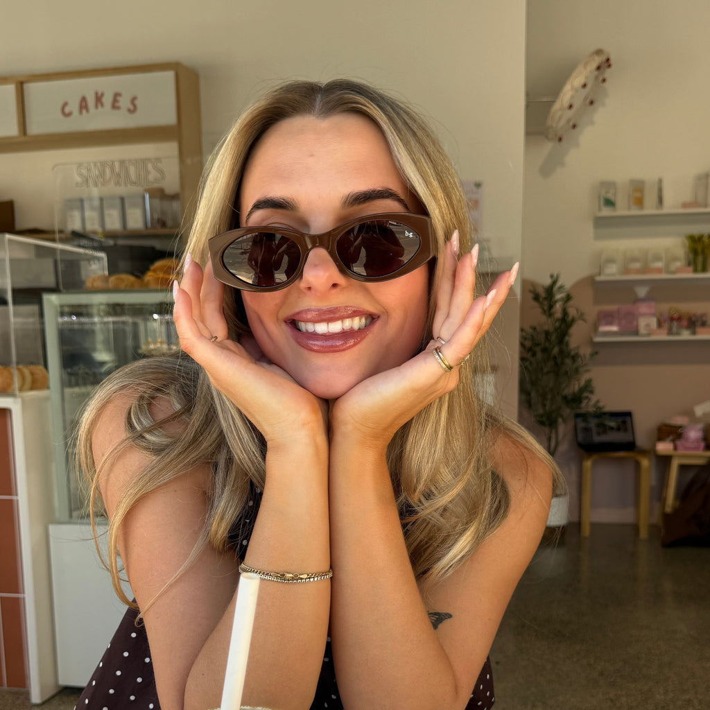 Gigi Chocolate | Polarised Sunglasses - LIMITED DROP
