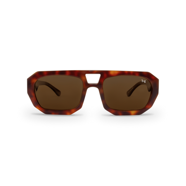 Ned Tort | Oversized Angular Polarised Womens Sunglasses | Premium