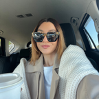 Piper Tort oversized cat-eye polarised sunglasses in tortoiseshell"