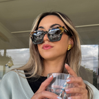 Piper Tort oversized cat-eye polarised sunglasses in tortoiseshell"