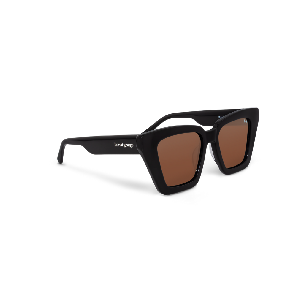 Piper Black/Brown | Polarised Sunglasses