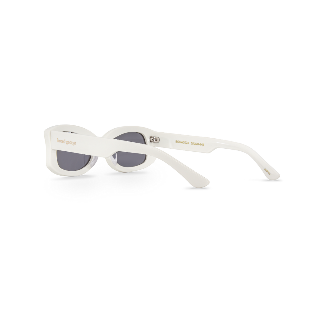 Sidney white bored george sunglasses