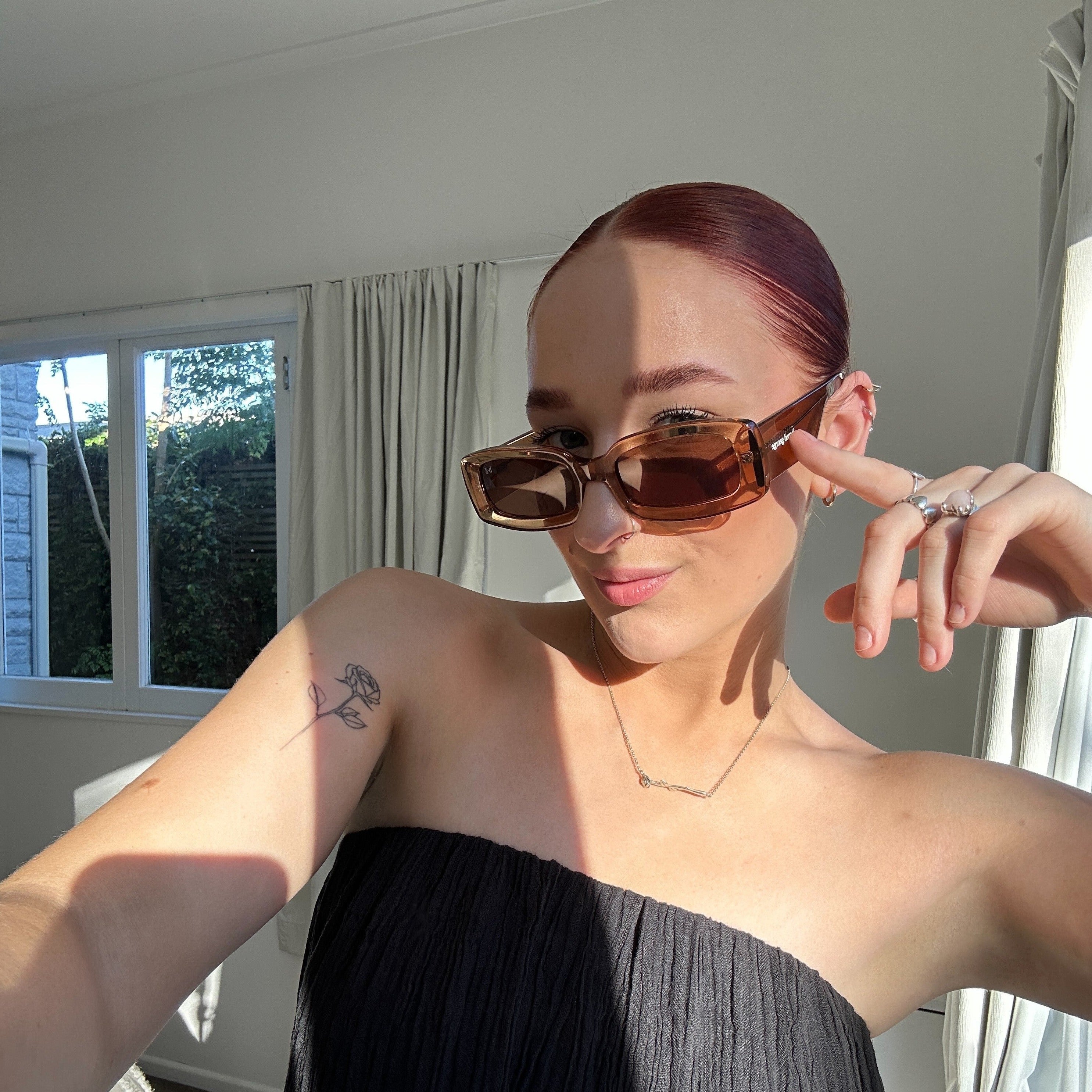 Quinn Brown Polarized Sunglasses